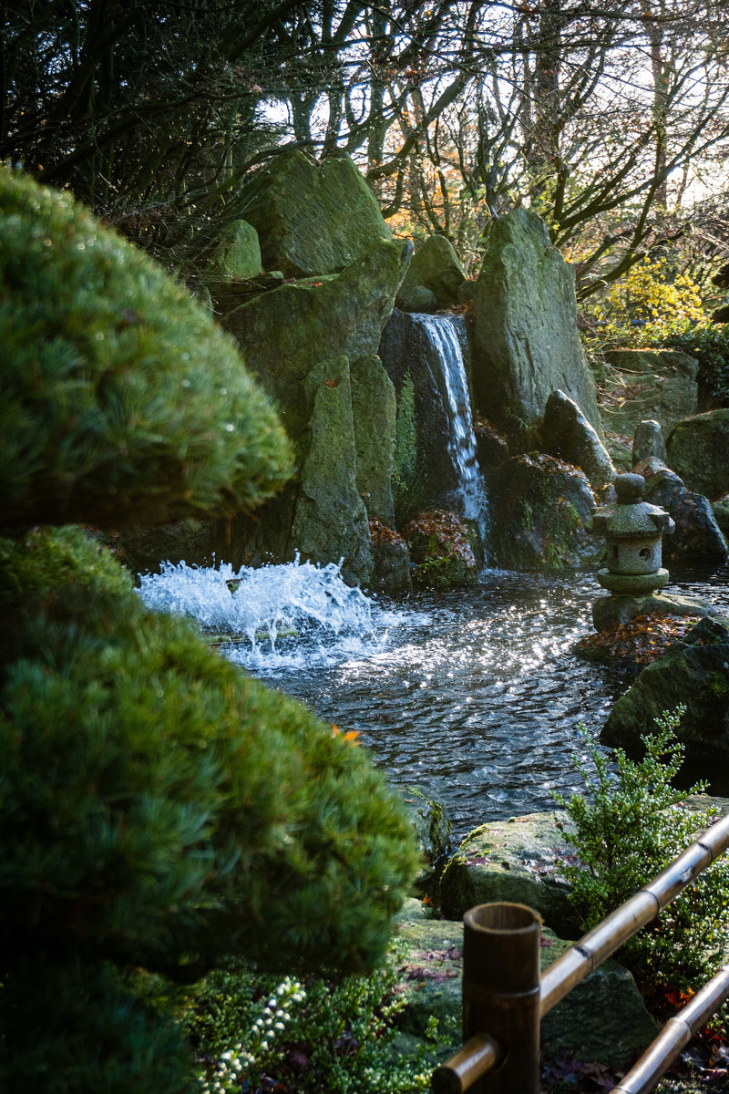 Een rustgevende sfeer met waterornamenten