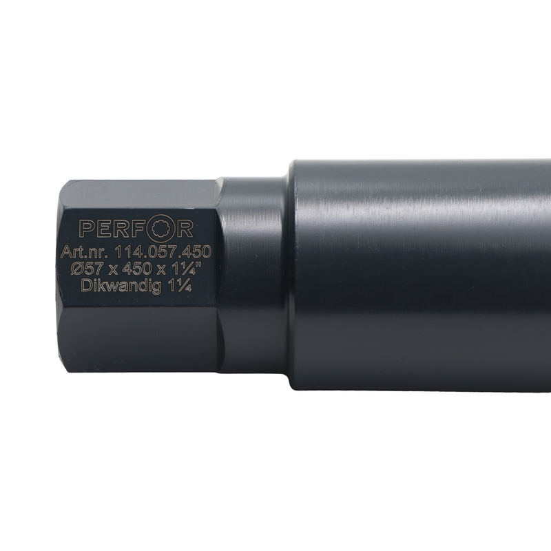 Diamantboor PERFOR dikwandig 1¼” Ø57, 450mm lang