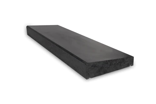 Muurafdekker 1-zijdig 500x80/120 mm antraciet