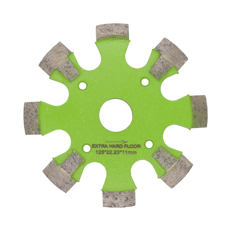 Vloerverwarmingsfrees EXTRA HARD vloer, Ø125, 11mm breed