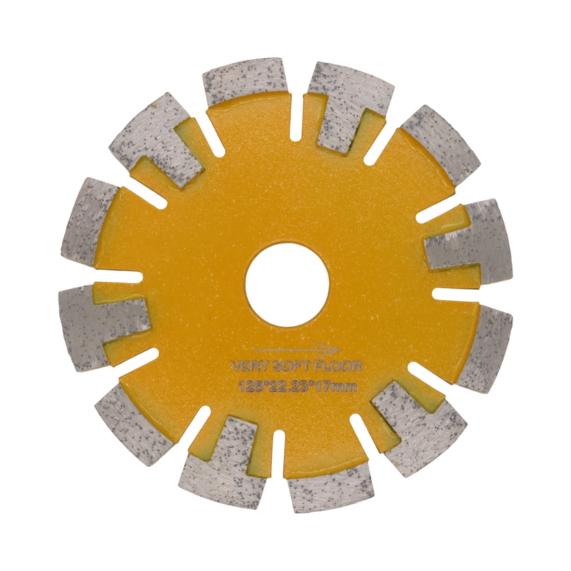 Vloerverwarmingsfrees SOFT vloer, Ø125, 17mm breed