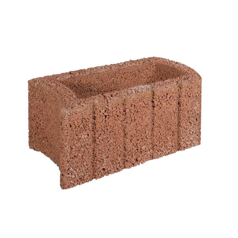 Ovalflor 40x21x20cm bruin