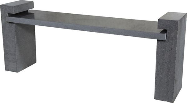 Bank Hardsteen Morena recht 116x30x52
