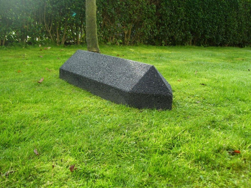 Nr 924 Stootband antraciet diagonaal 80x27x20 cm