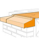 Raamdorpel Blue Cloud 170x50-80