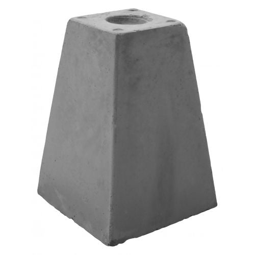 350 mm hoog met schroefhuls M16 (midden) Betonpoer