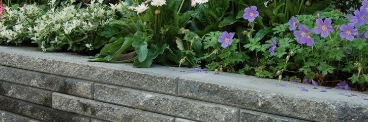 Cottage Walling grijs/zwart 40x15x10 cm