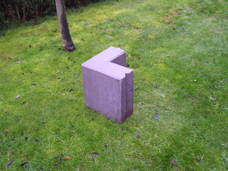 Nr 344gb Hoekband 90° grijs