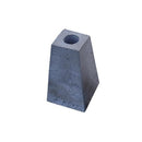 Poer 400 mm hoog met gat Ø 7 cm 34 cm diep