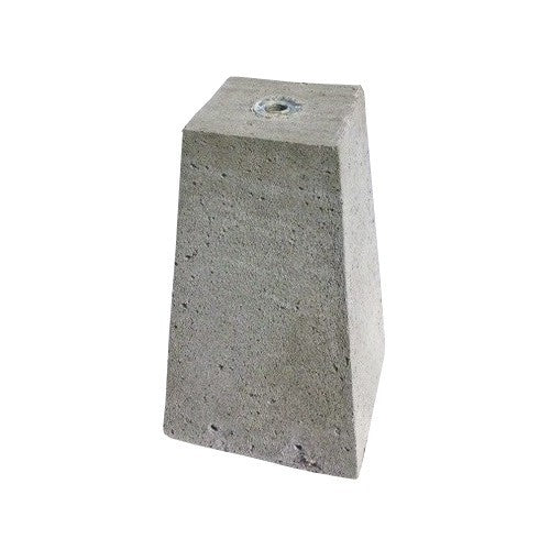 Betonpoer 400 mm hoog met schroefhuls M20 (midden)