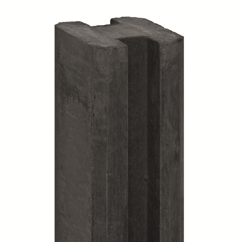 Sleufpaal antraciet 11,5x11,5x280 cm