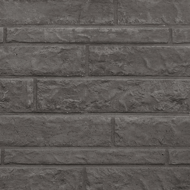 Betonplaat antraciet Rotsmotief H36xD4.8xL180cm
