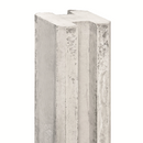 E-sleufpaal wit-grijs EIND-model 10x10x270cm