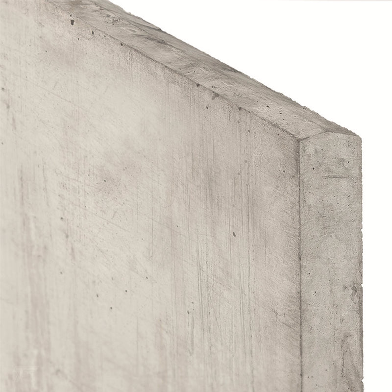 Betonplaat wit-grijs H25xD3.5xL180cm