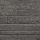 Betonplaat antraciet Rotsmotief H36xD4.8xL184cm