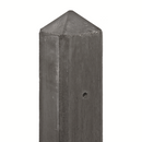 Betonpaal antraciet Rotsmotief 10x10x280cm HOEK-model