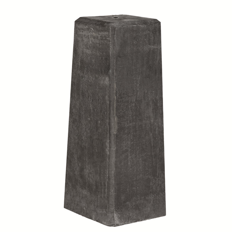 Betonpoer XL antraciet 20x23.5x50cm