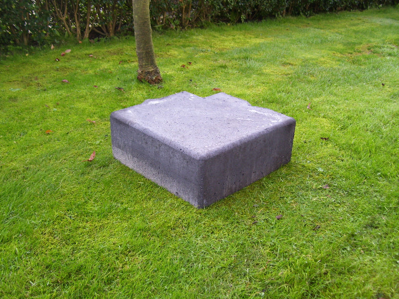 Hoekband antraciet 40x20cm