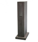 Brievenbus Block antraciet