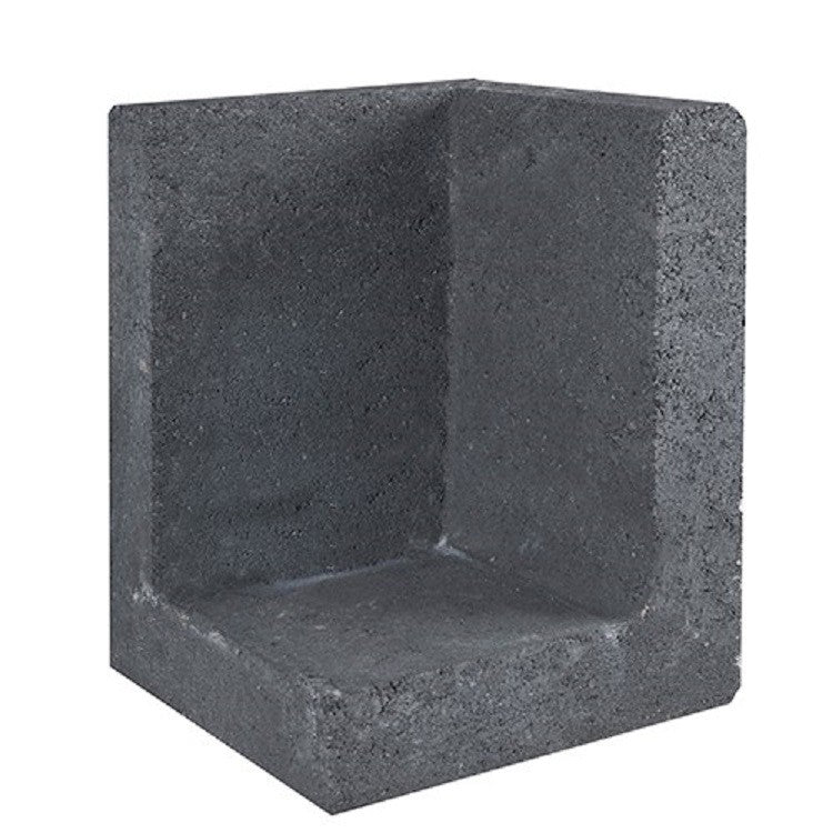 L-element hoek 300x300x400 mm antraciet