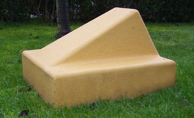 Schrikblok geel