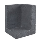 Keerwand hoek 300x300x400 mm antraciet