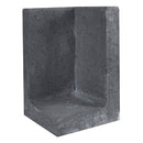 Keerwand hoek 300x300x500 mm antraciet