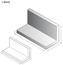 Nr 732gb L-element - L-Band grijs 1000x450x500